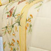 Jogo de Cama Casal 150 fios - Ellen Amarelo - Dui Design