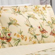 Enxoval Solteiro com Cobre-leito 5 peas 150 fios - Ellen Amarelo - Dui Design