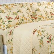 Enxoval Solteiro com Cobre-leito 5 peas 150 fios - Ellen Amarelo - Dui Design