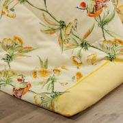 Edredom Solteiro 150 fios - Ellen Amarelo - Dui Design
