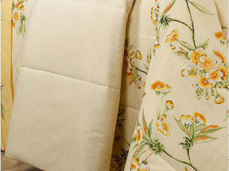 Edredom Solteiro 150 fios - Ellen Amarelo - Dui Design