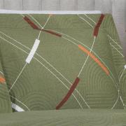 Kit: 1 Cobre-leito King Bouti de Microfibra Ultrasonic Estampada + 2 Porta-travesseiros - Enzo sage - Dui Design