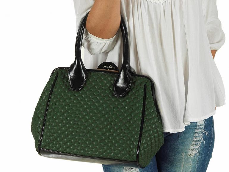 Bolsa Matelassada - Esmeralda Verde - Velina Fabbiano