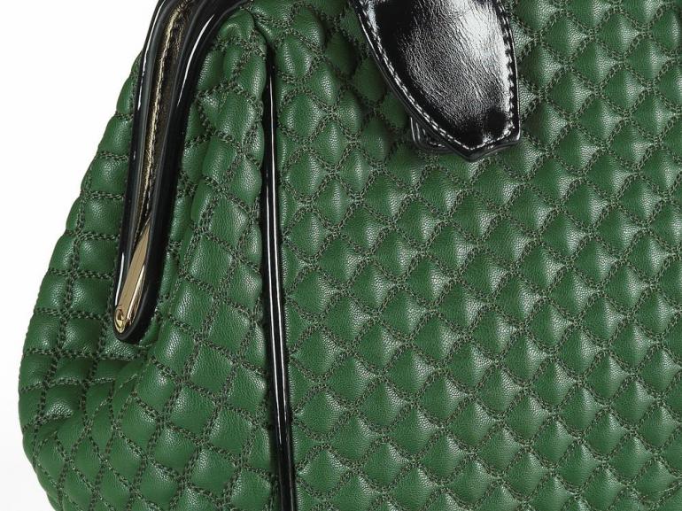Bolsa Matelassada - Esmeralda Verde - Velina Fabbiano
