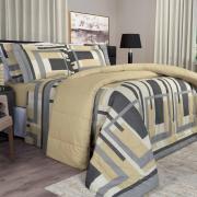Jogo de Cama Queen 150 fios - Estocolmo Stone - Dui Design