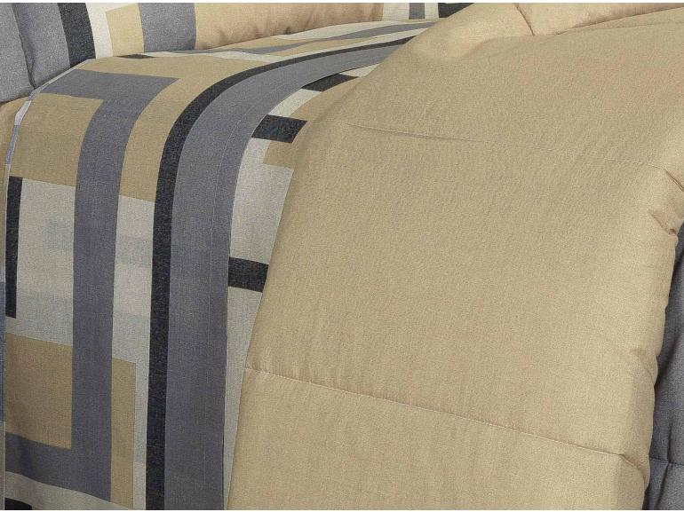 Jogo de Cama Queen 150 fios - Estocolmo Stone - Dui Design