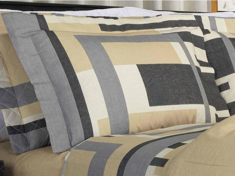 Jogo de Cama Queen 150 fios - Estocolmo Stone - Dui Design