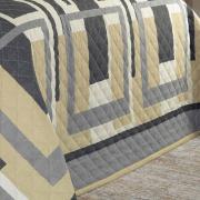 Enxoval Queen com Cobre-leito 7 peas 150 fios - Estocolmo Stone - Dui Design