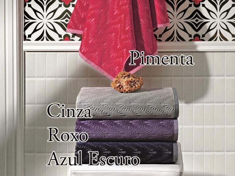 Toalha de Banho 70x140cm Fio Penteado 500g/m - Le Bain Etnic - Artex