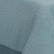 Kit: 1 Cobre-leito Casal Bouti de Microfibra Ultrasonic + 2 Porta-travesseiros - Evoque Jeans - Dui Design