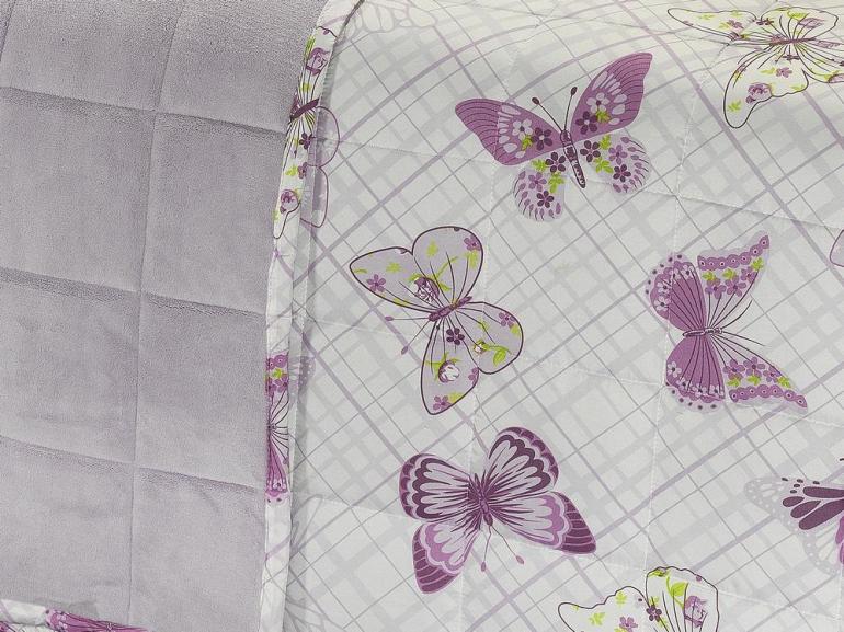 Cobredom Solteiro Plush - Farfalla - Dui Design