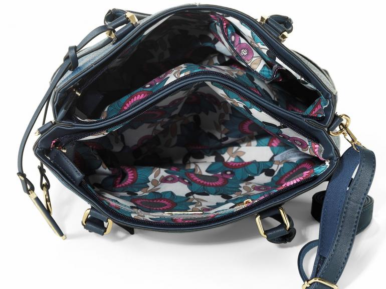 Bolsa Alongada - Ferrete Azul - David Jones Paris