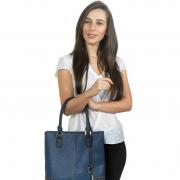 Bolsa Alongada - Ferrete Azul - David Jones Paris