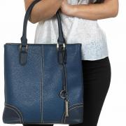 Bolsa Alongada - Ferrete Azul - David Jones Paris