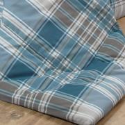 Edredom Casal Percal 200 fios - Fred Azul - Dui Design