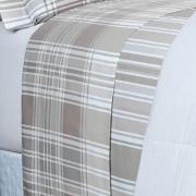 Jogo de Cama Solteiro Percal 200 fios - Fred Bege - Dui Design