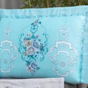 Fronha Avulsa Cetim 300 fios 100% Algodo - Floral - Dui Design