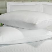 Fronha com Zper Avulsa Percal 200 fios - Branco com Zper - Dui Design