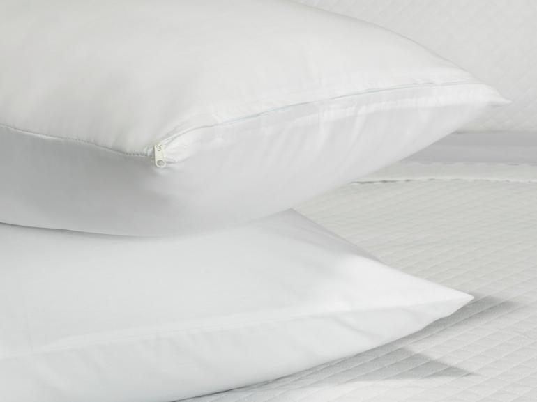 Fronha com Zper Avulsa Percal 200 fios - Branco com Zper - Dui Design