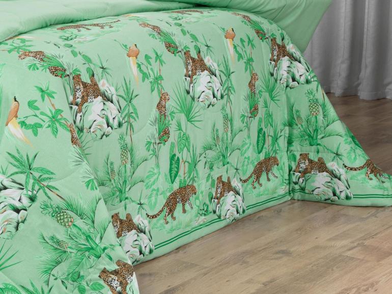 Jogo de Cama King 150 fios - Galapagos Acqua - Dui Design