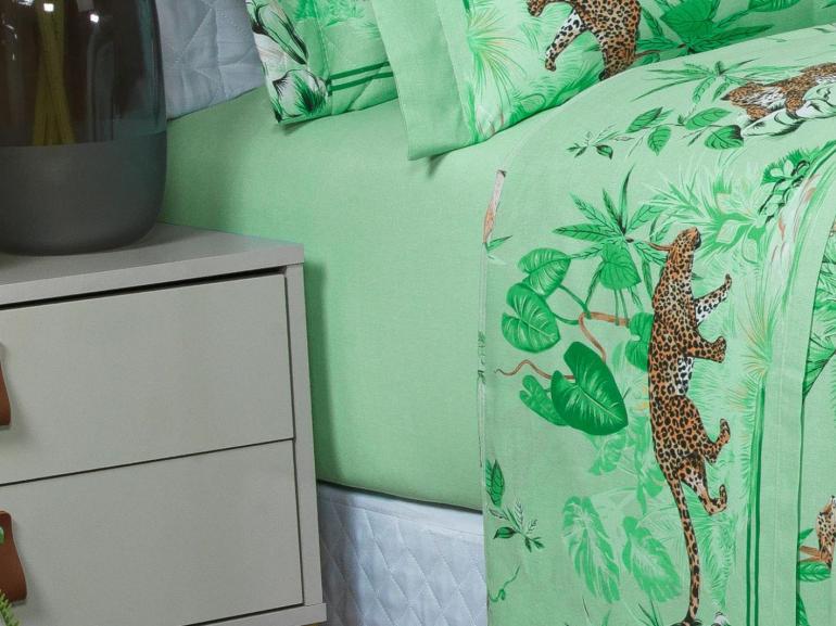 Jogo de Cama King 150 fios - Galapagos Acqua - Dui Design