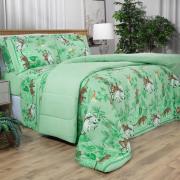 Edredom Casal 150 fios - Galapagos Acqua - Dui Design