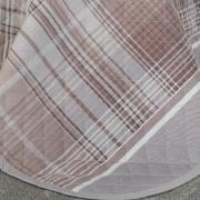 Kit: 1 Cobre-leito Solteiro + 1 Porta-travesseiro Percal 180 fios - Gales Noz Moscada - Dui Design