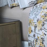 Jogo de Cama Solteiro Percal 180 fios - Giardino Stone - Dui Design