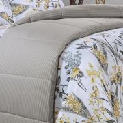 Edredom Queen Percal 180 fios - Giardino Stone - Dui Design