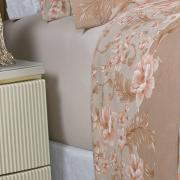 Jogo de Cama King 150 fios - Gladys Bege - Dui Design