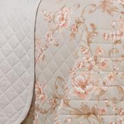 Enxoval King com Cobre-leito 7 pe�as 150 fios - Gladys Bege - Dui Design