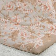 Enxoval King com Edredom 5 pe�as 150 fios - Gladys Bege - Dui Design