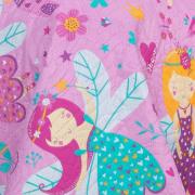 Kit: 1 Cobre-leito Casal Kids Bouti de Microfibra PatchWork Ultrasonic + 2 Porta-travesseiros - Gliss Rosa - Dui Design