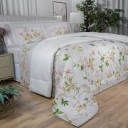 Jogo de Cama King Cetim 300 fios - Greice Kelly Cinza - Dui Design