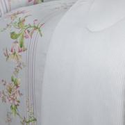 Jogo de Cama King Cetim 300 fios - Greice Kelly Cinza - Dui Design