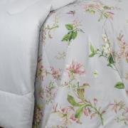 Edredom Casal Cetim 300 fios - Greice Kelly Cinza - Dui Design