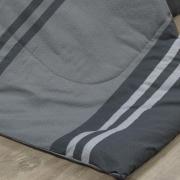 Edredom Solteiro Percal 200 fios - Gregor Cinza- Dui Design