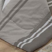 Jogo de Cama Queen Percal 200 fios - Gregor Taupe - Dui Design