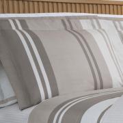 Jogo de Cama Queen Percal 200 fios - Gregor Taupe - Dui Design