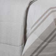 Edredom Casal Percal 200 fios - Gregor Taupe - Dui Design