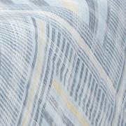 Enxoval Casal com Cobre-leito 7 peas 150 fios - Gregory Azul - Dui Design