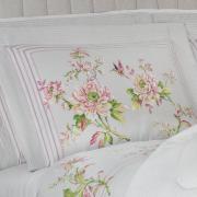 Jogo de Cama Casal Cetim 300 fios - Greice Kelly Cinza - Dui Design