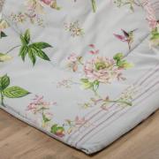 Edredom Solteiro Cetim 300 fios - Greice Kelly Cinza - Dui Design