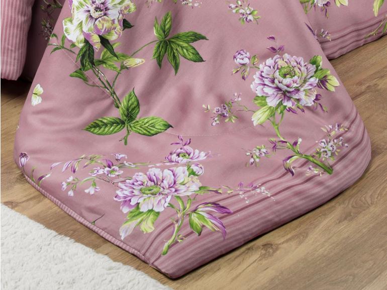 Jogo de Cama King Cetim 300 fios - Greice Kelly Uva - Dui Design