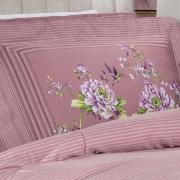 Jogo de Cama King Cetim 300 fios - Greice Kelly Uva - Dui Design