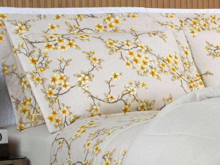 Jogo de Cama Queen 150 fios - Hanami S�phia - Dui Design