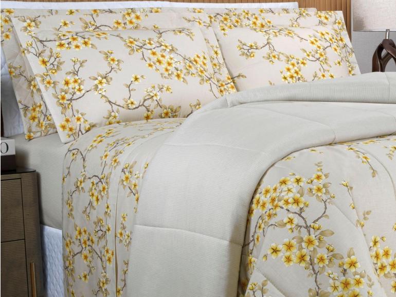 Jogo de Cama Queen 150 fios - Hanami S�phia - Dui Design