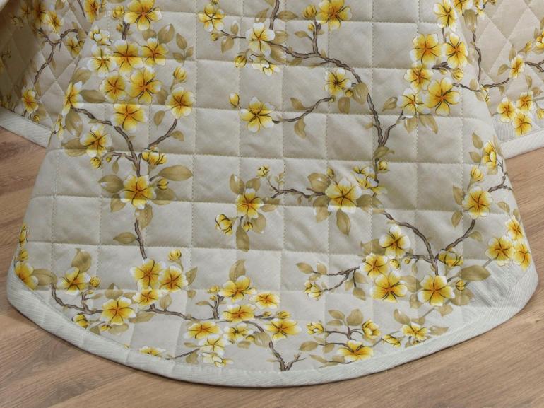 Kit: 1 Cobre-leito Queen + 2 Porta-travesseiros 150 fios - Hanami S�phia - Dui Design