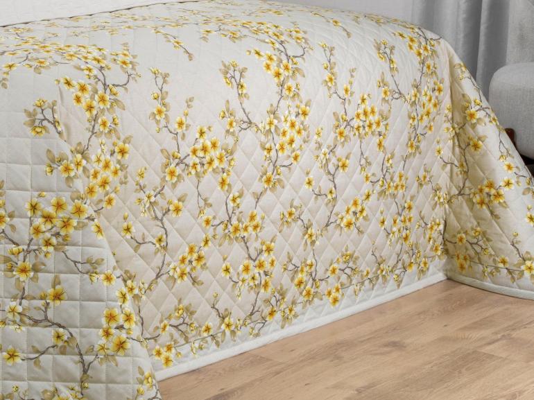 Kit: 1 Cobre-leito Queen + 2 Porta-travesseiros 150 fios - Hanami S�phia - Dui Design