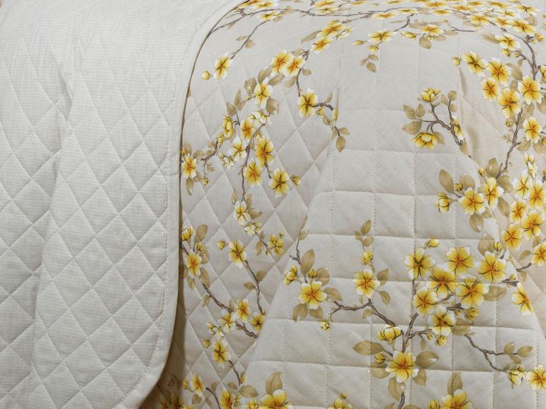 Kit: 1 Cobre-leito Queen + 2 Porta-travesseiros 150 fios - Hanami S�phia - Dui Design